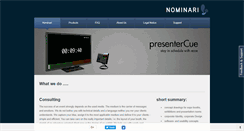 Desktop Screenshot of nominari.com